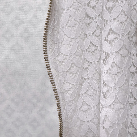 Xhilaration Girls Lace Full Zip Jacket, size L - Picture 4 of 7